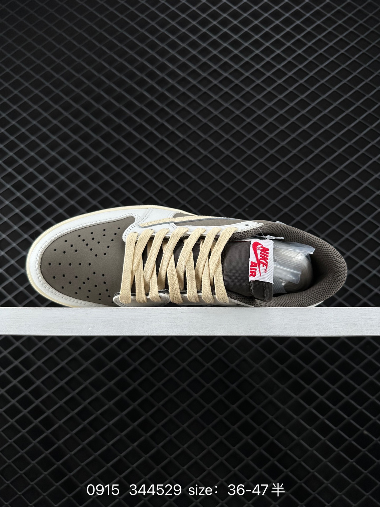 fragment design x Travis Scott x Nike Air Jordan 1 Low OG SP”Black/Green Toe“